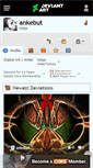 Mobile Screenshot of ankebut.deviantart.com