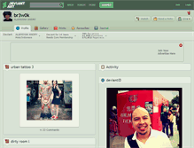 Tablet Screenshot of br3w0k.deviantart.com