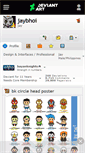 Mobile Screenshot of jaybhoi.deviantart.com