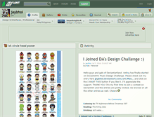 Tablet Screenshot of jaybhoi.deviantart.com