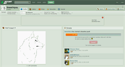 Desktop Screenshot of lineart4you.deviantart.com