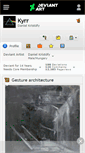 Mobile Screenshot of kyrr.deviantart.com