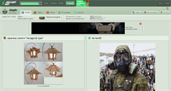 Desktop Screenshot of aleph-.deviantart.com