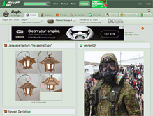 Tablet Screenshot of aleph-.deviantart.com
