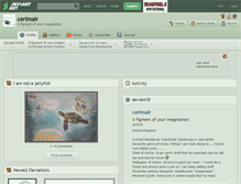 Tablet Screenshot of cerimair.deviantart.com