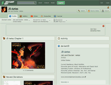 Tablet Screenshot of jd-aetas.deviantart.com