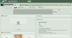 Desktop Screenshot of bearphotography.deviantart.com