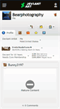 Mobile Screenshot of bearphotography.deviantart.com