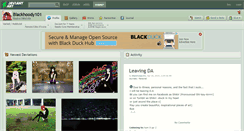 Desktop Screenshot of blackhoody101.deviantart.com