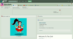 Desktop Screenshot of djinns-realm.deviantart.com