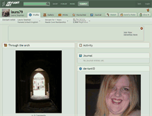 Tablet Screenshot of laura79.deviantart.com