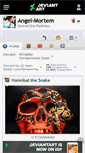 Mobile Screenshot of angel-mortem.deviantart.com