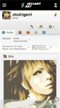 Mobile Screenshot of otoshigami.deviantart.com