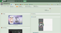 Desktop Screenshot of kingmani100.deviantart.com