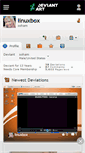 Mobile Screenshot of linuxbox.deviantart.com