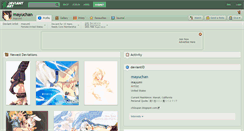 Desktop Screenshot of mayuchan.deviantart.com