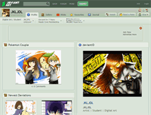 Tablet Screenshot of jkljdl.deviantart.com