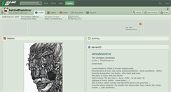Desktop Screenshot of behindthemirror.deviantart.com