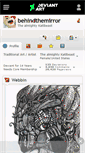 Mobile Screenshot of behindthemirror.deviantart.com