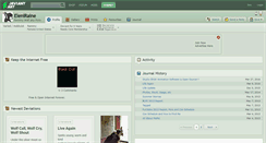 Desktop Screenshot of eleniraine.deviantart.com
