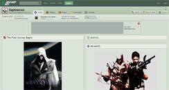 Desktop Screenshot of daphnecool.deviantart.com