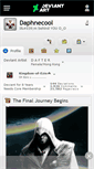 Mobile Screenshot of daphnecool.deviantart.com