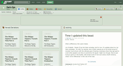 Desktop Screenshot of dark-ops.deviantart.com