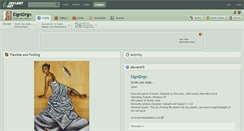 Desktop Screenshot of elgntdrgn.deviantart.com