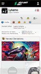 Mobile Screenshot of lykamo.deviantart.com