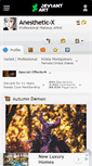 Mobile Screenshot of anesthetic-x.deviantart.com