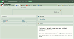 Desktop Screenshot of kamui-kaze.deviantart.com