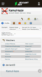 Mobile Screenshot of kamui-kaze.deviantart.com