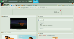 Desktop Screenshot of amy-yma.deviantart.com