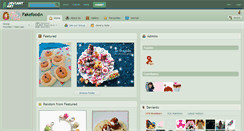 Desktop Screenshot of fakefood.deviantart.com