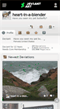 Mobile Screenshot of heart-in-a-blender.deviantart.com
