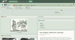 Desktop Screenshot of linoc.deviantart.com