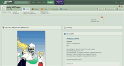 Desktop Screenshot of milly3000med.deviantart.com