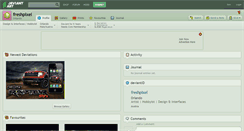 Desktop Screenshot of freshpixel.deviantart.com