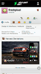 Mobile Screenshot of freshpixel.deviantart.com