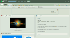 Desktop Screenshot of gyppi.deviantart.com