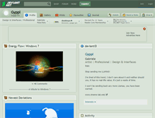 Tablet Screenshot of gyppi.deviantart.com