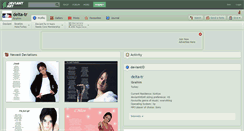 Desktop Screenshot of delta-tr.deviantart.com