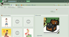 Desktop Screenshot of coco-ococ.deviantart.com