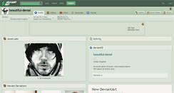 Desktop Screenshot of beautiful-denial.deviantart.com