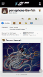 Mobile Screenshot of persephone-the-fish.deviantart.com