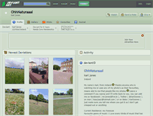 Tablet Screenshot of ohhnaturaaal.deviantart.com