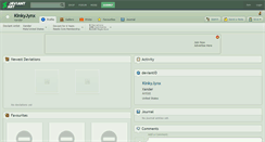 Desktop Screenshot of kinkyjynx.deviantart.com
