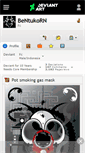 Mobile Screenshot of bentukorn.deviantart.com