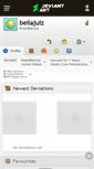 Mobile Screenshot of bellajulz.deviantart.com