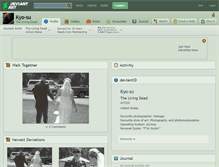 Tablet Screenshot of kyo-su.deviantart.com